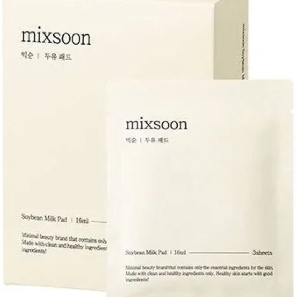 mixsoon Soybean Milk Pad 30 Sheets Milky Texture Sheet Pad
